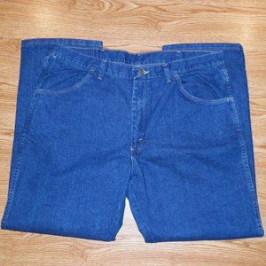 Wrangler Regular Fit 38 X 29 Men's Blue Jeans
